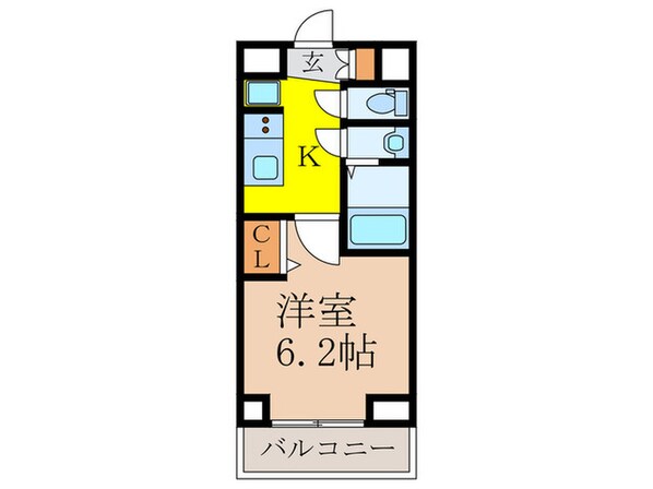 ﾌﾟﾚｻﾝｽ東三国駅前ｸﾞﾗﾝｸﾗｽ(406)の物件間取画像